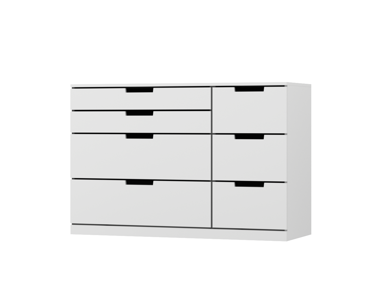 Комод Нордли 33 white ИКЕА (IKEA) изображение товара