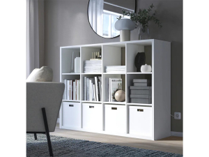 Стеллаж Каллакс 215 white ИКЕА (IKEA) в Москве