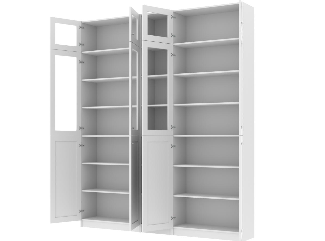 Книжный шкаф Билли 348 white ИКЕА (IKEA) изображение товара