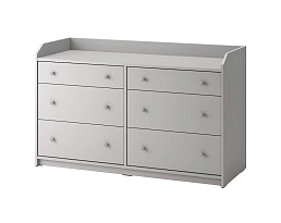 Изображение товара Комод Хауга 14 grey ИКЕА (IKEA) на сайте adeta.ru